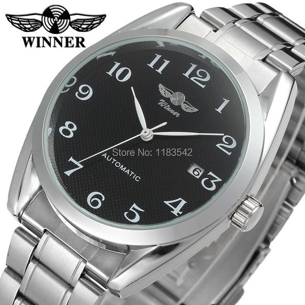 

est business watches men sale automatic watch wrg8023m4s1 wristwatches, Slivery;brown
