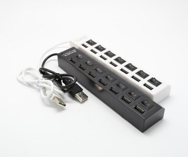 

hubs 7 port usb 2.0 hub with high speed adapter sharing switch for lappc