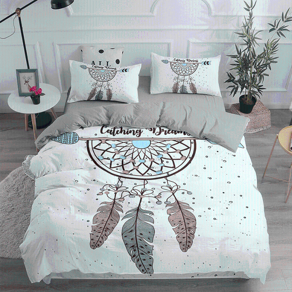 

bedding sets 3d boho style set dreamcatcher duvet cover with pillowcases twin full  king size bedclothes 220x240 200x200