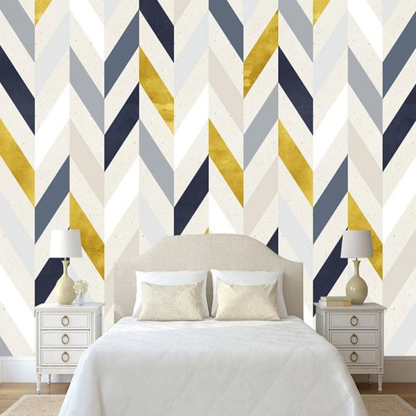 

wallpapers custom any size murals wallpaper modern abstract geometry po wall cloth living room tv sofa home decor art papers rolls