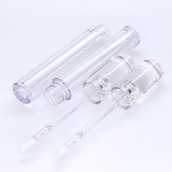 

storage bottles & jars 5ml transparent plastic eyelash split bottle clear empty lipstick lip cosmetic gloss container lipgloss