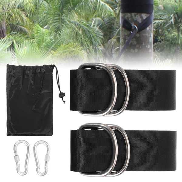 

outdoor gadgets hammock straps set tree swing hanging kit 150cm extra long accessories belt 1000 kg load