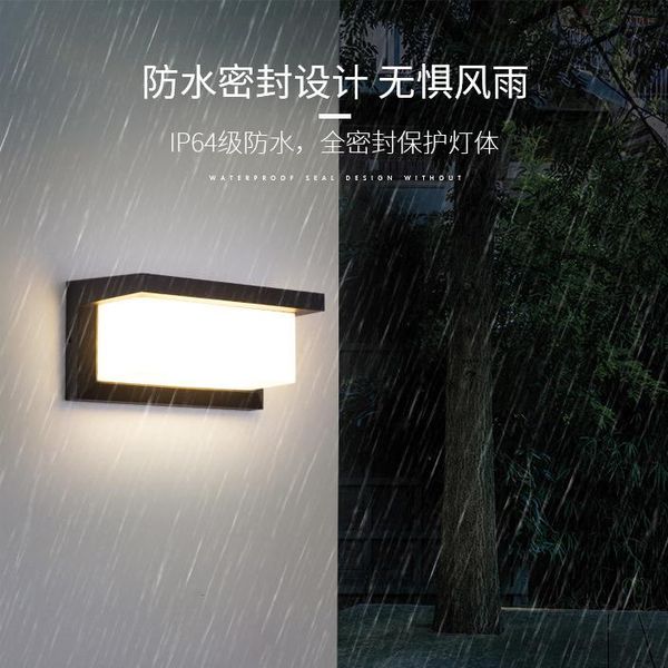 

18w outdoor waterproof ip65 modern led wall light indoor sconce 6pcs/lot lamps