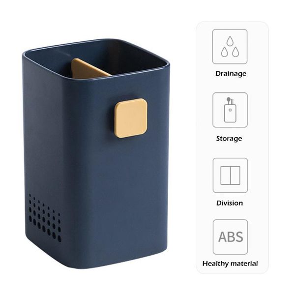 

kitchen tableware basket storage box 2 compartment chopstick fork spoon shovel knife utensil rack accessory & organization