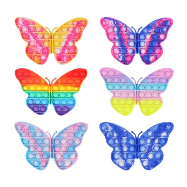 

pop fidget toys wholesale funny lovely butterfly silicone butterflies decompression toy it