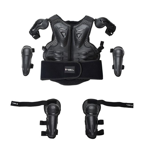 

motorcycle care armor suit child protection sports knee elbow
