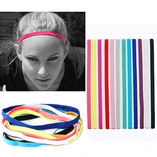 

bracelet 2021 selling candy color headband elastic sports hairband yoga running fitness hairband, Golden;silver