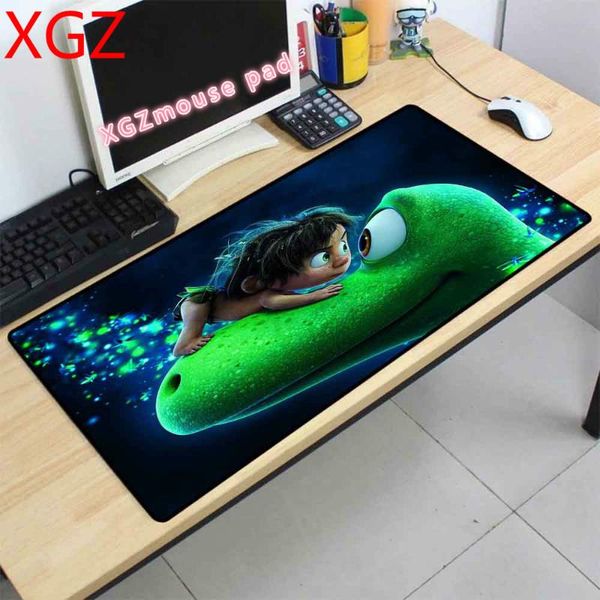 

mouse pads & wrist rests xgz dinosaur cartoon animal anime pad hd lapcomputer cool gamer desk 90x40cm / 80x30cm large