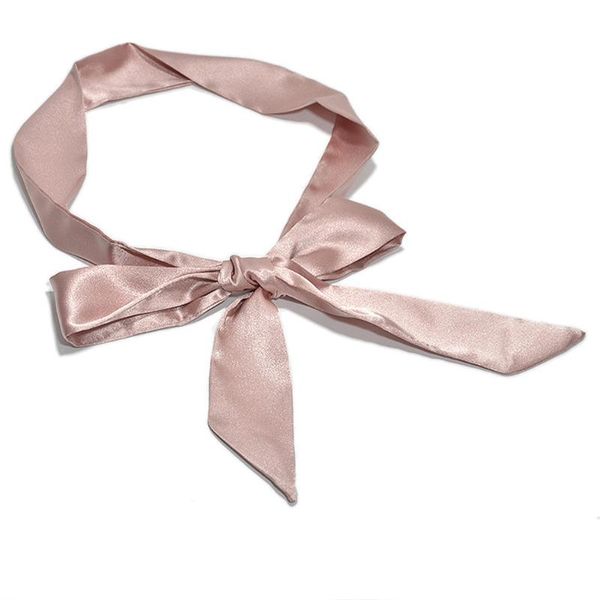 

ladies waistband fashion corset women waist belt dress decor wide ribbon silk bowknot soft wrap around self tie casual belts, Black;brown