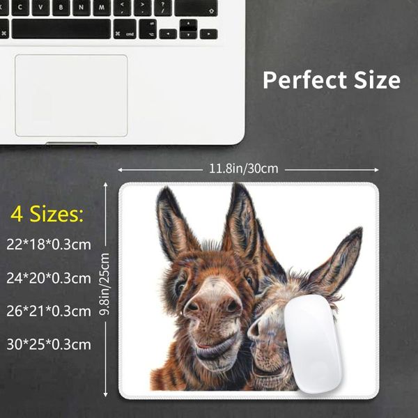 

mouse pads & wrist rests donkeys-hee haw pad diy print donkey donkeys animal cute hee burro mule horse equine