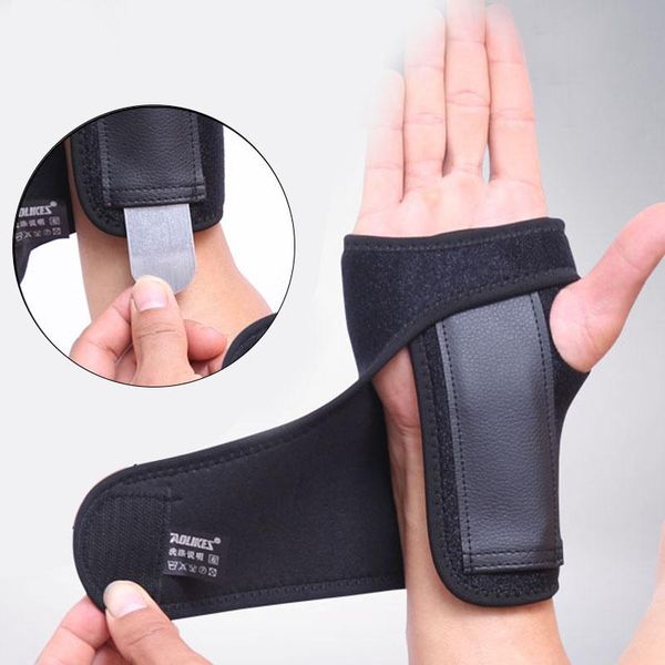 

wrist support selling 1pair hand splint palm brace for carpal tunnel tendonitis arthritis sprains, Black;red
