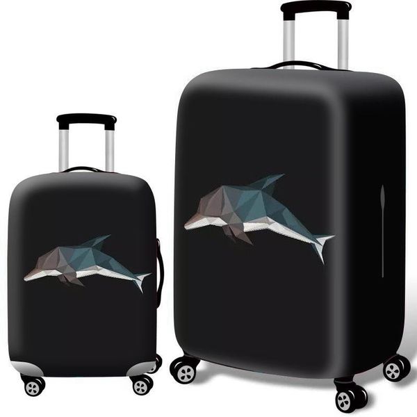 

toiletry kits amzbeans store luggage cover suitcase 20/24/26/28/29 thick dustproof geometric pull rod