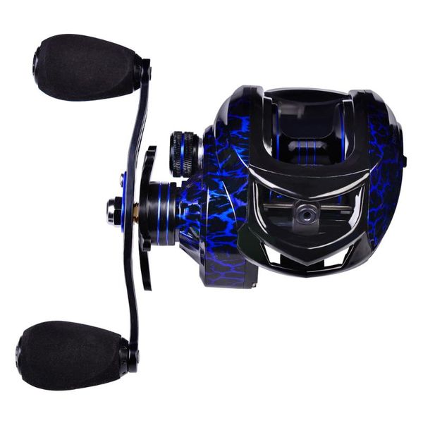 

10kg max drag baitcasting reel 9+1bb ball bearings 7.2:1 high speed casting fishing carbon fiber wheel reels