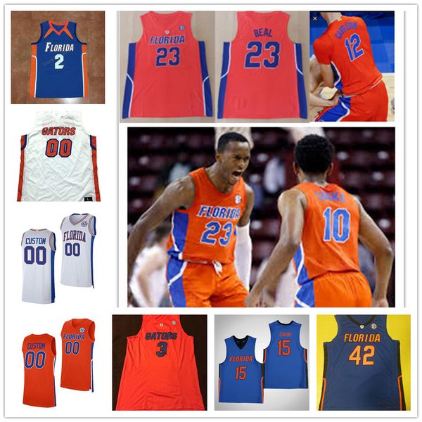 

2022 ncaa florida gators stitched basketball jersey 1 alex klatsky 2 andrew nembhard 10 noah locke 11 keyontae johnson 12 gorjok gak 13 omar, Black