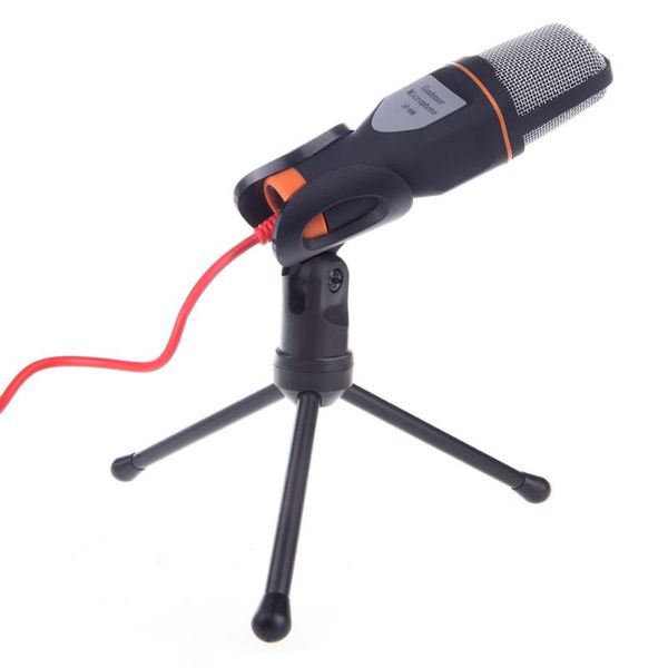 

desktable microphone studio reing mic with metal tripod stand holder microphones