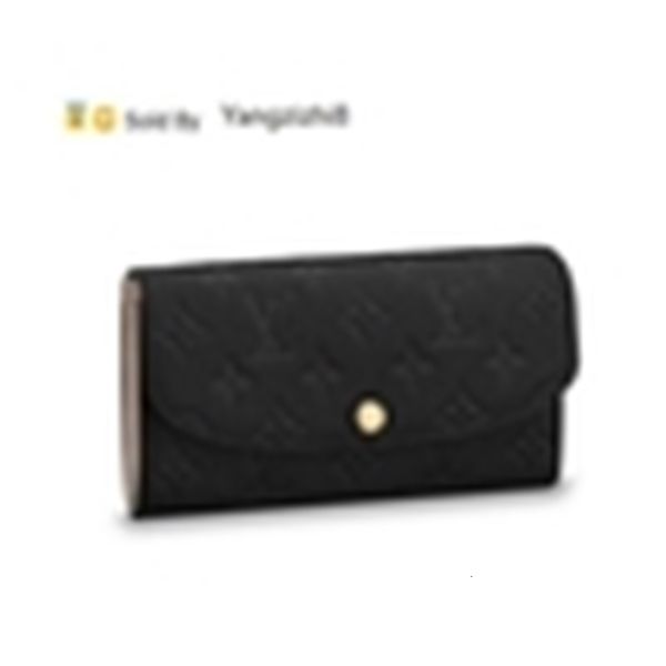 

yangzizhi8 new wallet m62369 2018 emilie women fashion shows exotic leather bags iconic bags clutches evening chain wallets purse, Black;red