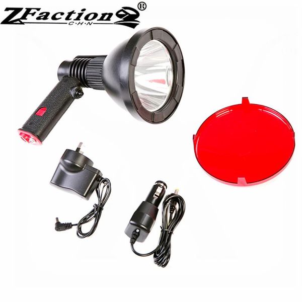 

real usa imported cree led xml2 t6 10w portable hunting spotlight rechargeable ultra lightweight light lamp lanterns