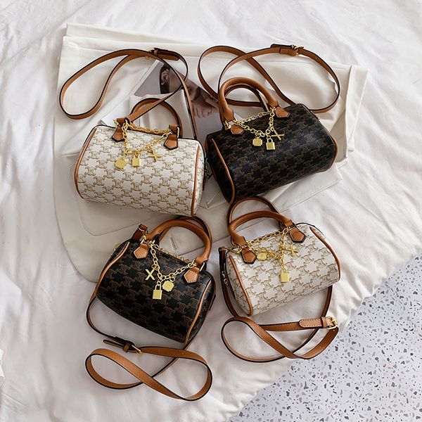 

design s bag new arc de boston one shoulder diagonal pillow old flower portable bag