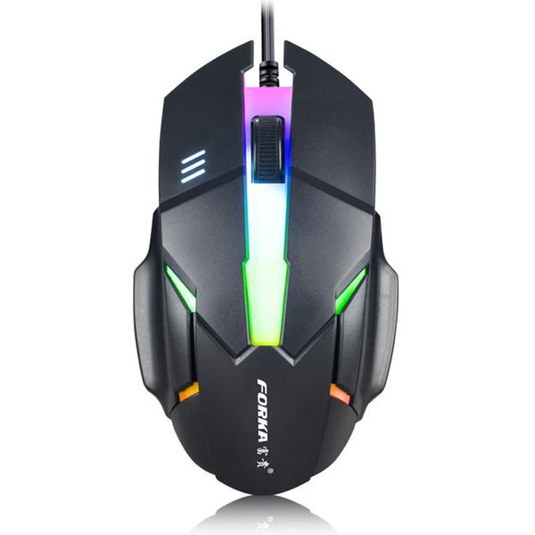 

mute wired gaming mouse 1600dpi silent click optical usb computer mice for pc laptop