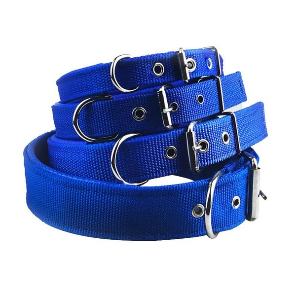 

dog collars & leashes 1 pcs pet collar puppy adjustable nylon foam soft xoa88