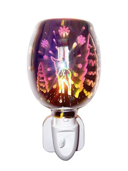 

fragrance lamps 3d colorful lamp plug-in dimmable bedroom creativity incense burner table wax romantic birthday gifts