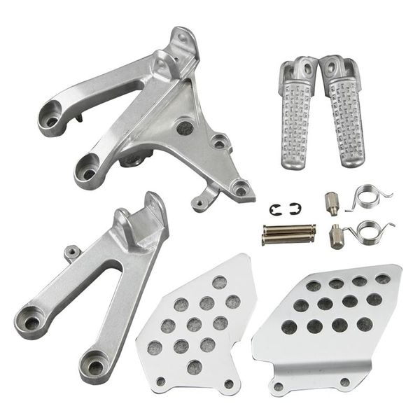

front footpegs foot pegs footrest pedals bracket for cbr600rr cbr 600rr 2007 2008 2009 2010 2011 2012 2013 2014