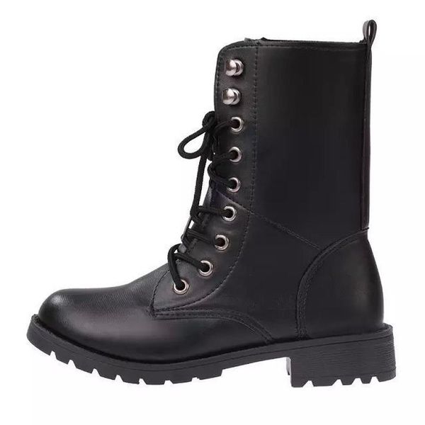 

botas women motorcycle ankle boots wedges female lace up platforms spring black leather oxford shoes woman 2021 mujer