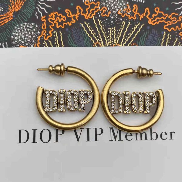 

round earrings simple wind diamond exclusive jewelry sale, Golden;silver