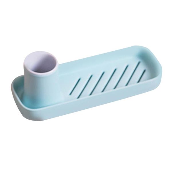 

bathroom storage & organization kitchen sink for makeup brush el home soap box nordic sponge rack toilet toothbrush washing room countertop