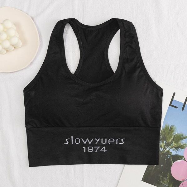 

yoga outfit chest gathered gym running shockproof fitness sports women's breathable bra natural latex padded top