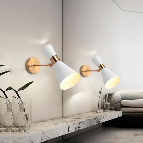 

wall lamp 2021 living room luxury golden creative bedroom bedside nordic modern minimalist aisle led