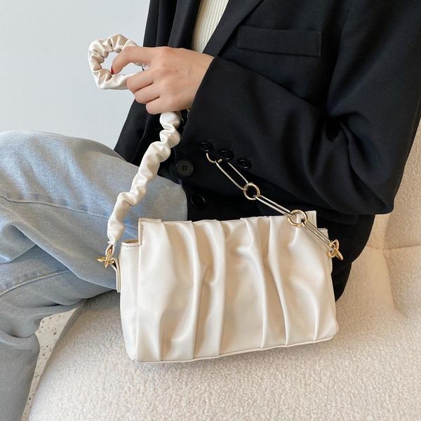 

cross body designer soft leather crossbody bags for women 2021 simple fashion luxury big chain shoulder handbags evening clutch