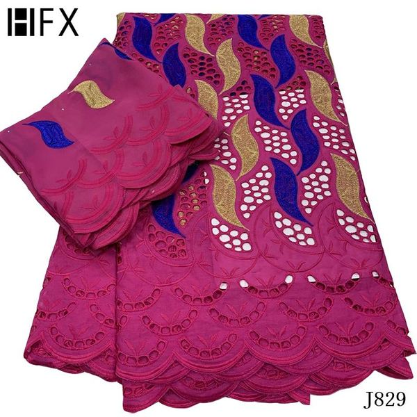 

ribbon hfx 5+2y swiss lace fabric 2021 tissus broderie dubai embroidered 100% cotton voile african y829, Pink;blue
