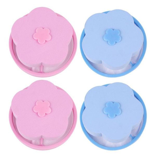 

dog grooming 425d 4pcs pet hair removal catcher filter collector bag dust cleaning washing machine