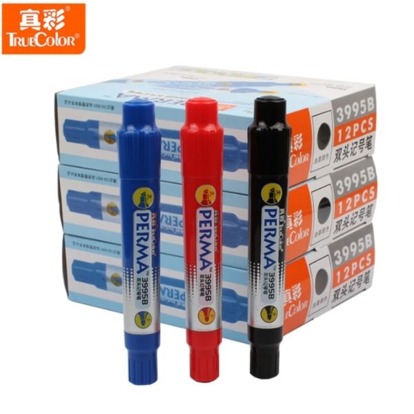

color true large double headed marking pen 39b oily line drawing for logistics