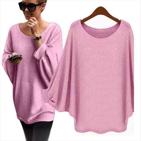 

sweater women winter pullover oversized batwing knitted pullover loose sweater jumper female fashionable womens clothing, White;black