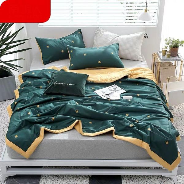 

comforters & sets 100% pure cotton lovely flower soft quilts bedding comforter adults home/el duvet summer quilting balnket