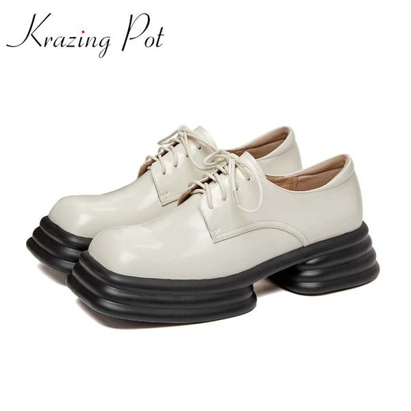 

dress shoes vichelo 2021 full grain leather square toe lace up british school casual white sneakers fashion hipster oxford l8f'1, Black