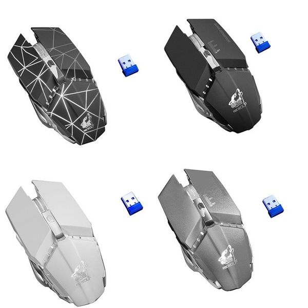 

mice ziyou lang wireless gaming mouse 2.4ghz rechargeable 3-speed adjustable 1600dpi glowing for pc laptop