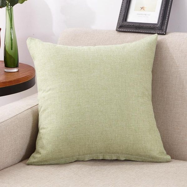 

cushion/decorative pillow simple solid cover cotton linen plain pillowcases decorative living room cushion covers for sofa home car