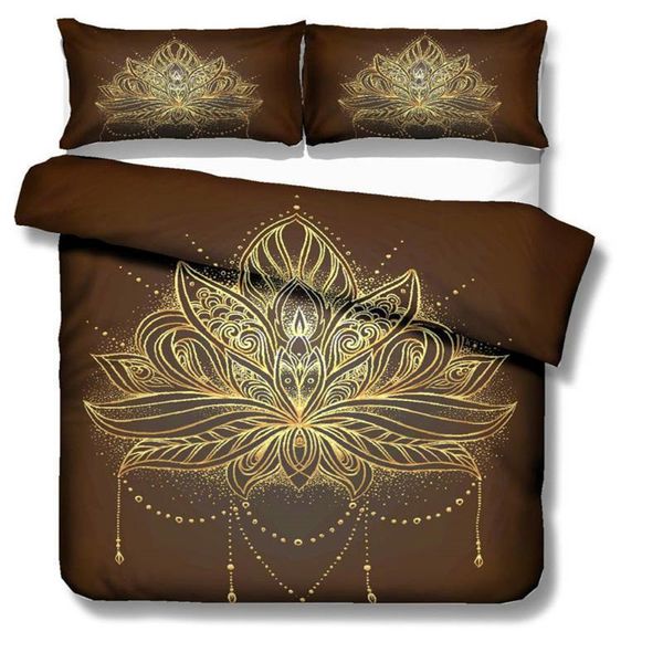 

bedding sets buddha set  king bedclothes for home 3d printed duvet cover with pillowcase luxury textile