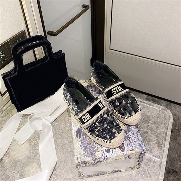 

official website 70% off outlet embroidered grass woven fisherman's shoes with fairy style and air permeability factory sale, Black