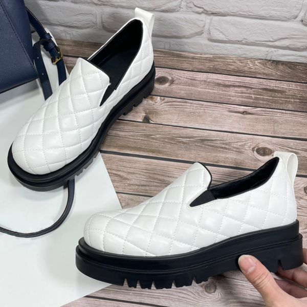 

designer men women dress shoes spring fashion platform loafers uppers with pineapple stripes multicolor size 35-45, Black