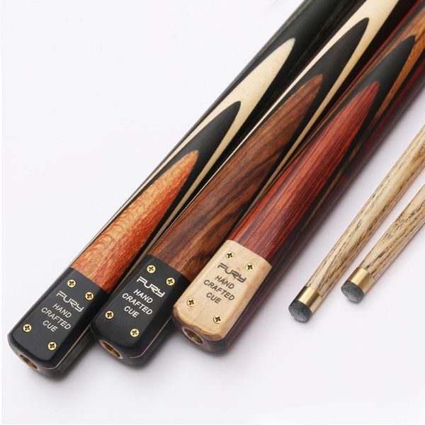 

cuppa 3/4 snooker cues stick 9.8mm tip with cue case china billiard