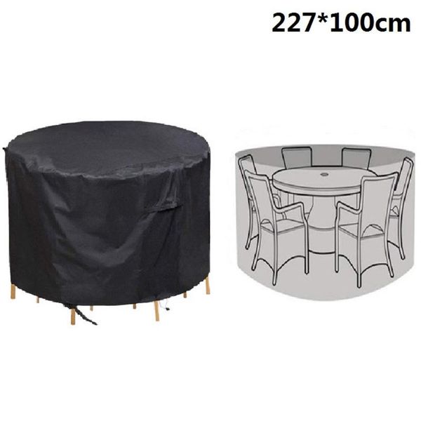 

round table cover protect 227*100cm chair furniture storage bags