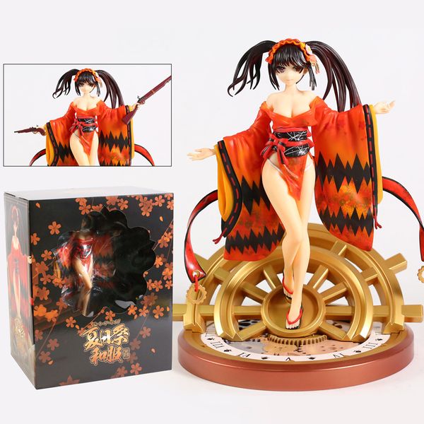 

Date A Live Tokisaki Kurumi Yukata Ver. 1/7 Scale Figurine Made of PVC Finished Painted Figure