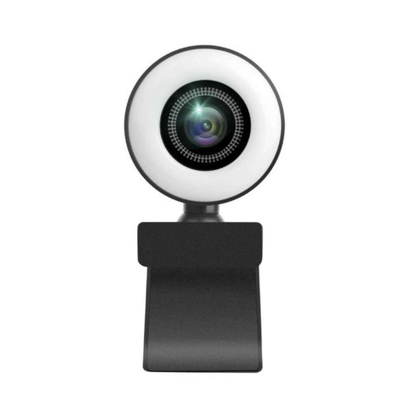 

webcams 1080p/2k/720p computer fill light camera usb autofocus lens drive web cam webcam speaker 360Â° rotation