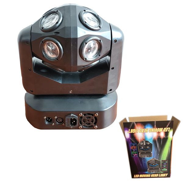 DJ Lights Moving Head RGBW Projector Lighting DMX-512 Sound Active LED Party Lamp отлично подходит для рождества на день рождения KTV