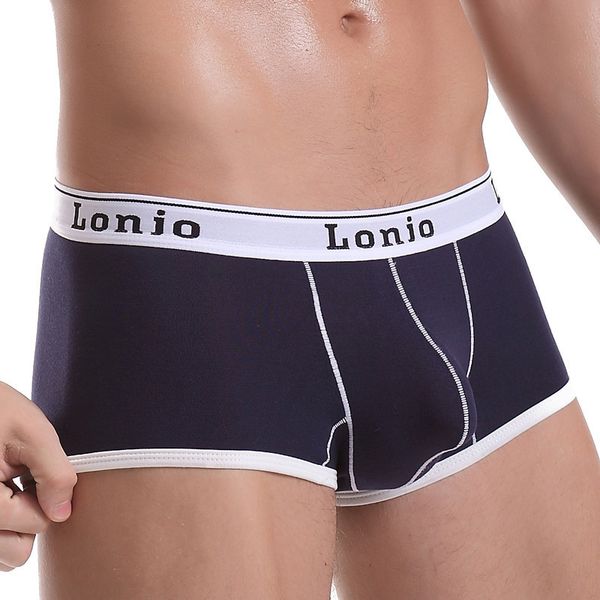 

men's underwear longjo modal flat angle comfortable fashion men's, Black;white