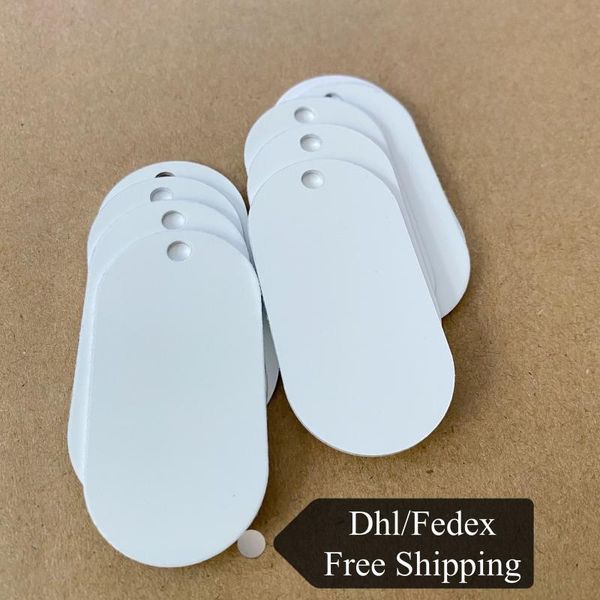 

dog tag,id card 50pcs dhl sublimation pet cat id blank tags in stocks diy gift keychain military plates supply support
